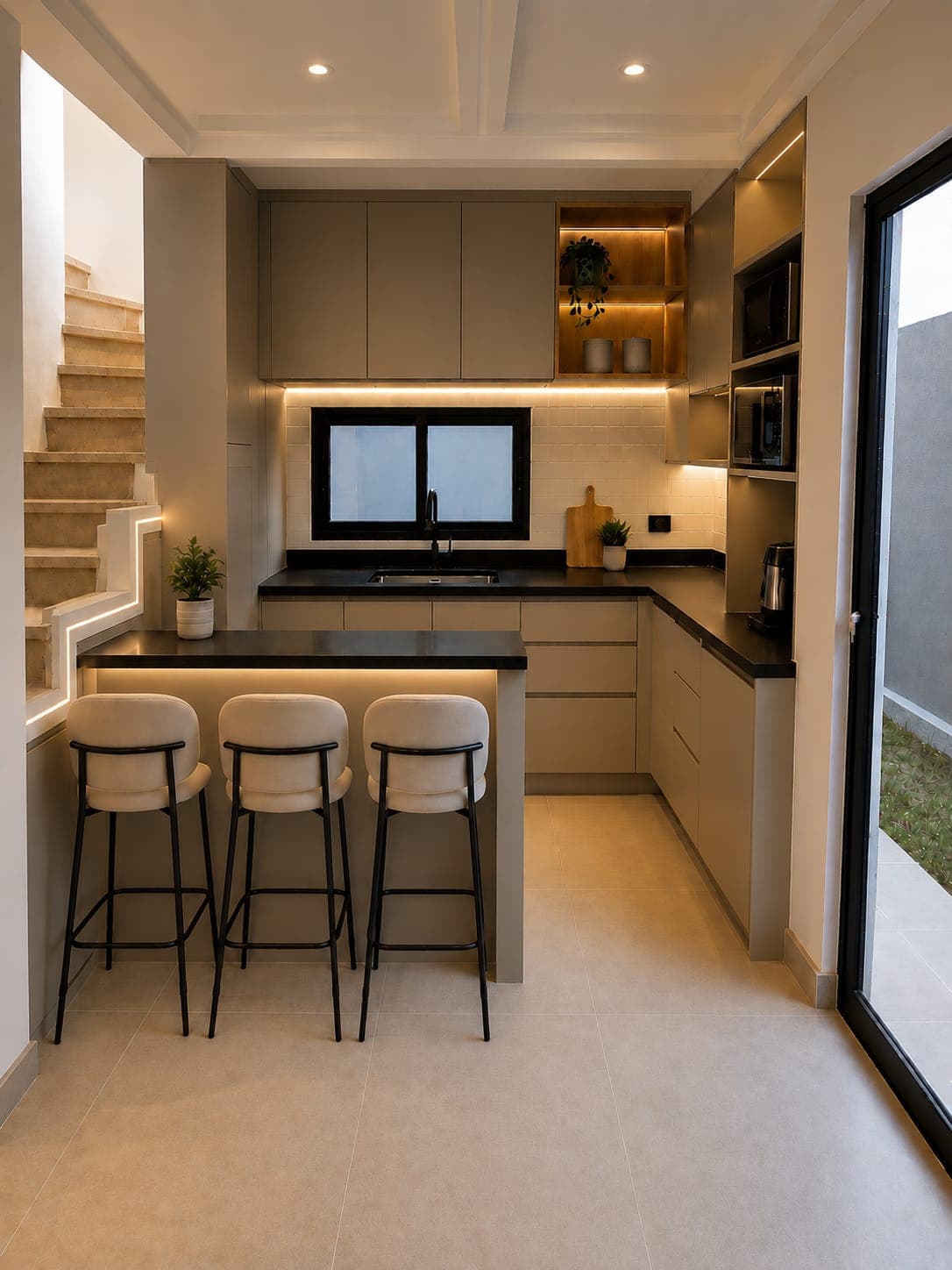 Sobrado, Semimobiliado de Frente para a Rua sem Saída, com 3 Quartos e Terraço Gourmet. — foto 8